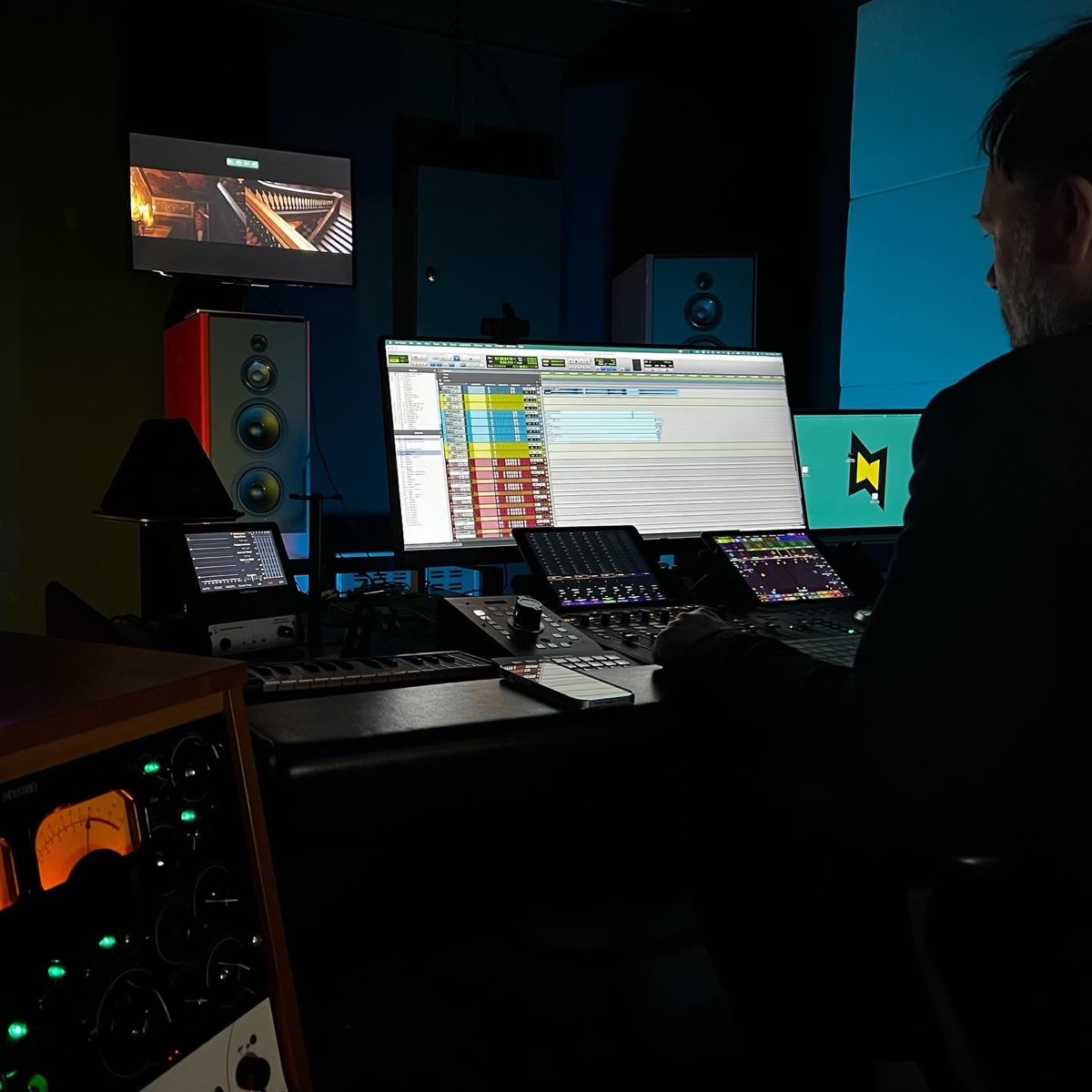 Nimrod Sound main studio — control room